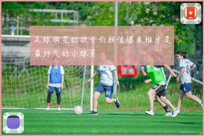 足球明星的孩子们颜值爆表谁才是最帅气的小球员