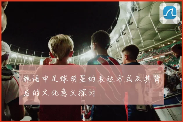 韩语中足球明星的表达方式及其背后的文化意义探讨