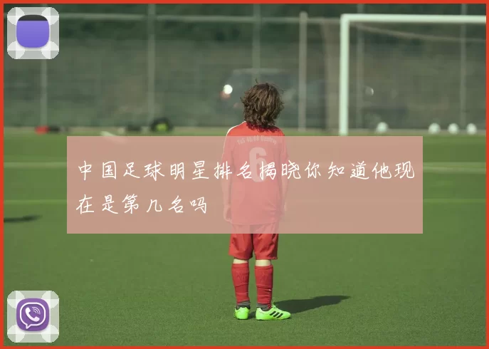 中国足球明星排名揭晓你知道他现在是第几名吗