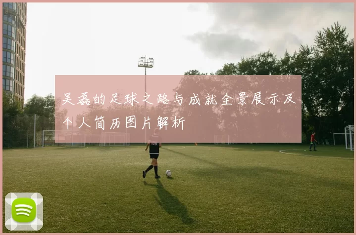 吴磊的足球之路与成就全景展示及个人简历图片解析